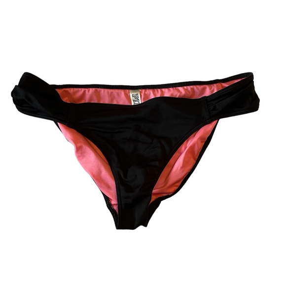 2 for $20 sale on swimwear! | Women’s PINK black bikini bottoms - Picture 1 of 3